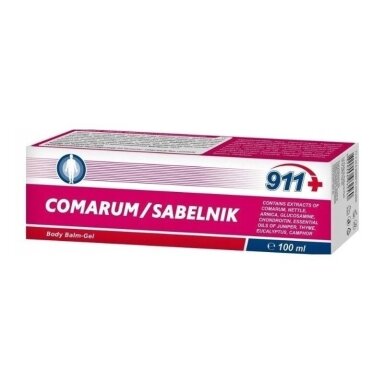 911 COMARUM/SABELNIK gelis- balzamas kūnui, 100 ml