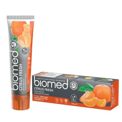 BIOMED CITRUSFRESH dantų pasta, 100 g BIOMED CITRUSFRESH dantų pasta, 100 g