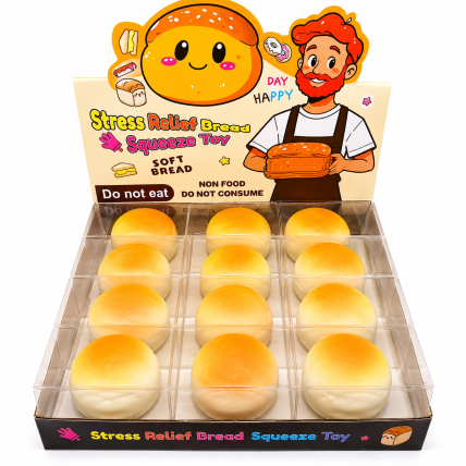 Antistresinis spaudomas žaislas „Duonelė“ – Squishy Antistresinis spaudomas žaislas „Duonelė“ – Squishy