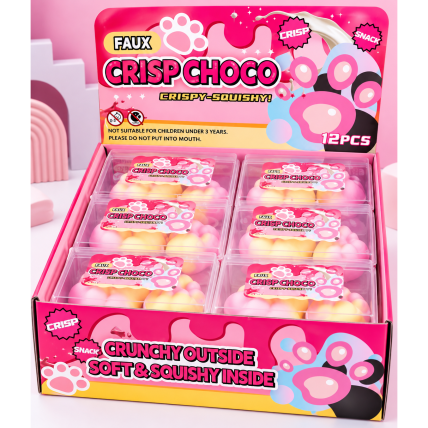 Antistresinis žaislas „Crisp Choco“ – 2 vnt. pakuotėje Antistresinis žaislas „Crisp Choco“ – 2 vnt. pakuotėje