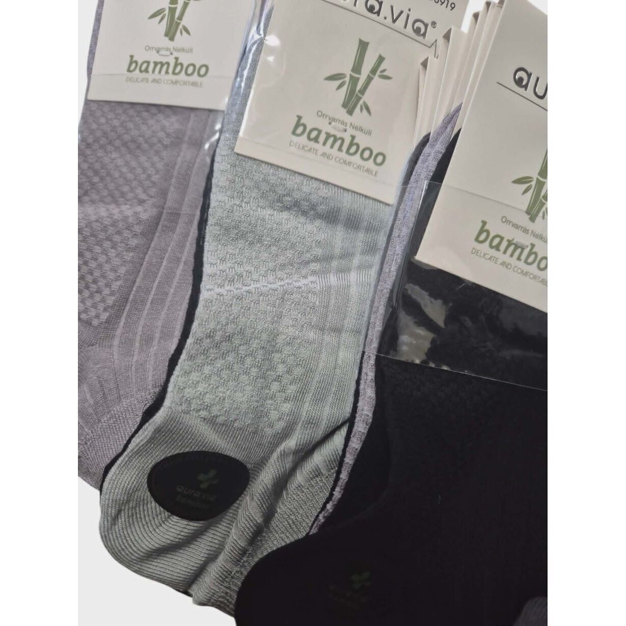 Auravia vyriškos trumpos bambukinės kojinės, 5 porų rinkinys, mix spalvos 1 Auravia vyriškos trumpos bambukinės kojinės, 5 porų rinkinys, mix spalvos 1