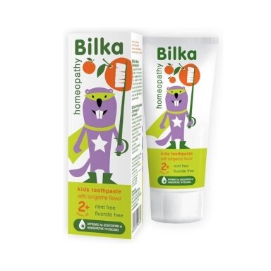 BILKA Homeopathy dantų kremas-želė vaikams nuo 2 m., 50 ml BILKA Homeopathy dantų kremas-želė vaikams nuo 2 m., 50 ml