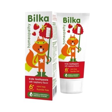 BILKA Homeopathy dantų kremas-želė vaikams nuo 6 m., 50 ml BILKA Homeopathy dantų kremas-želė vaikams nuo 6 m., 50 ml