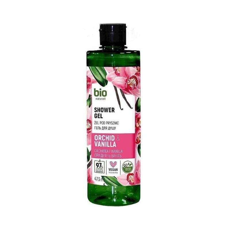 BIO NATURELL dušo želė Orchid & Vanilla, 473 ml BIO NATURELL dušo želė Orchid & Vanilla, 473 ml