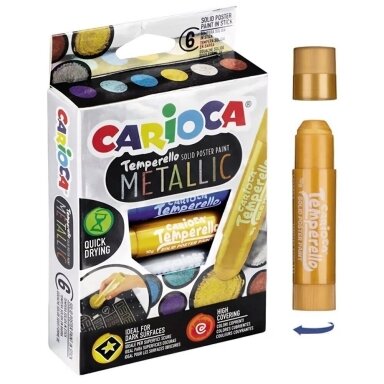 Carioca metalic kreidelės Carioca metalic kreidelės