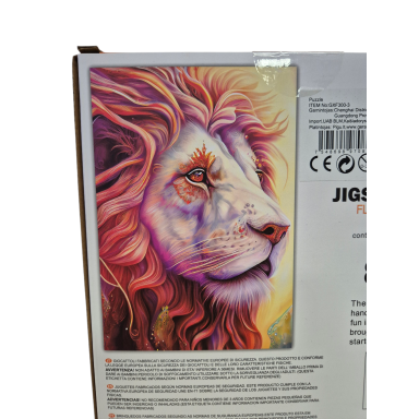 Dėlionė (puzzle) Spalvingas liūtas