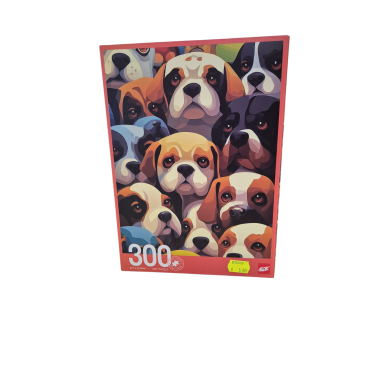 Dėlionė (puzzle) Spalvingi šuniukai – 300 detalių