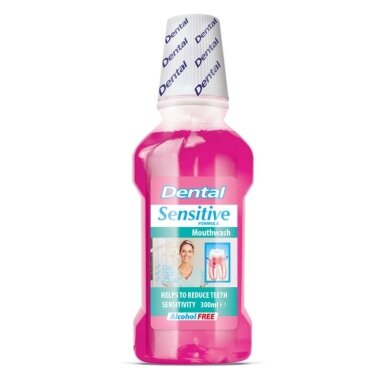DENTAL burnos skalavimo skystis "Sensitive", 300 ml