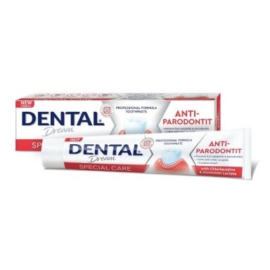 DENTAL DREAM dantų pasta Special care Anti-paradontit, 75 ml