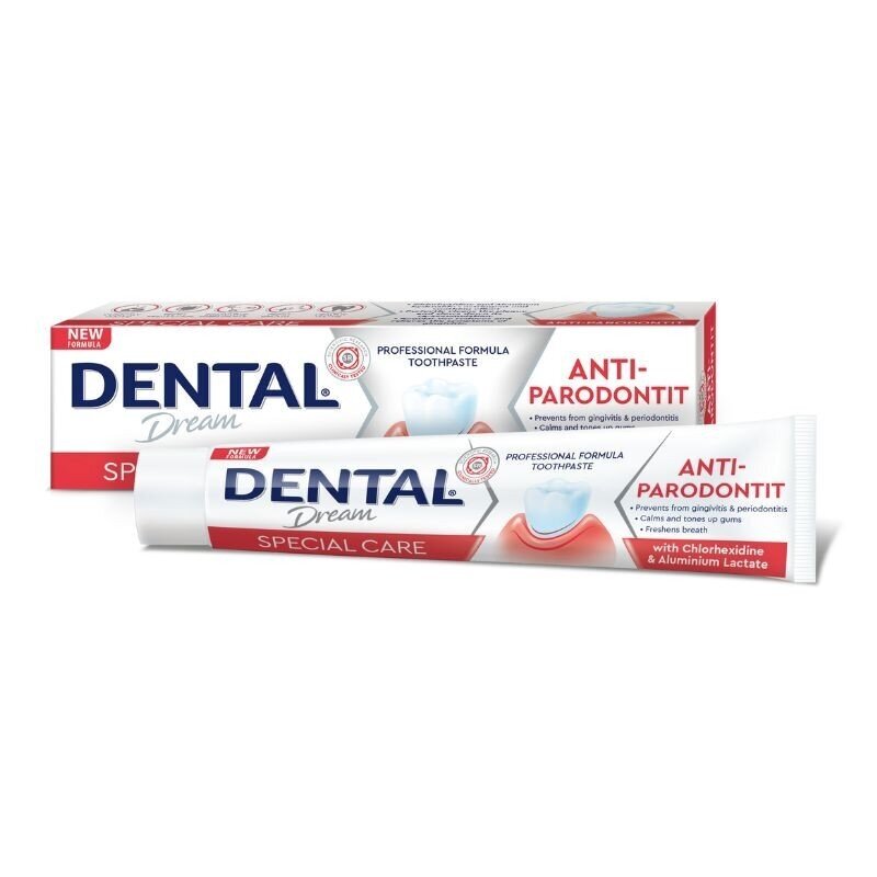 DENTAL DREAM dantų pasta Special care Anti-paradontit, 75 ml DENTAL DREAM dantų pasta Special care Anti-paradontit, 75 ml