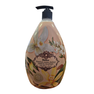 Dušo želė Bianca Venetian Aroma Fantasy – Vanilla & Almond, 1000 ml