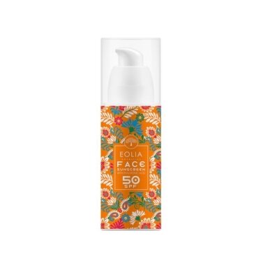 EOLIA apsauginis kremas veidui nuo saulės SPF 50 su hialurono rūgštimi, 50 ml