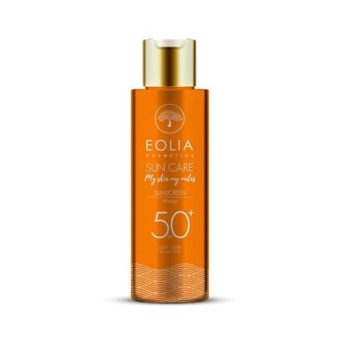 EOLIA apsauginis veido ir kūno losjonas SPF 50+ mangų aromato Mango, 150 ml