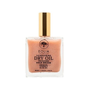 EOLIA sausas aliejus purškiamas su argano aliejumi ir rožiniu blizgesiu Gold Orchid, 100 ml2049