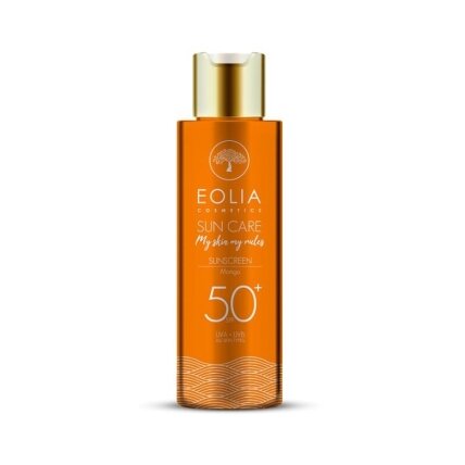 EOLIA apsauginis veido ir kūno losjonas SPF 50+ mangų aromato Mango, 150 ml EOLIA apsauginis veido ir kūno losjonas SPF 50+ mangų aromato Mango, 150 ml