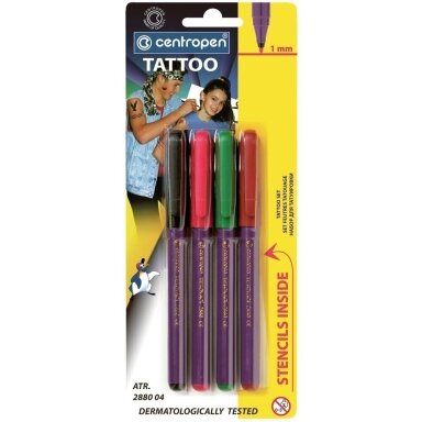 Flamasteriai tatuiruotėms