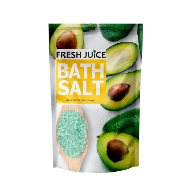 FRESH JUICE vonios druska Avocado & Cherimoya, 500 g FRESH JUICE vonios druska Avocado & Cherimoya, 500 g