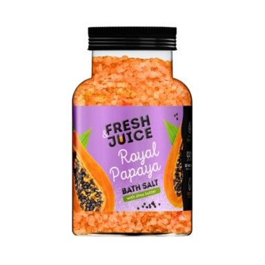FRESH JUICE vonios druska Royal Papaya, 700 g FRESH JUICE vonios druska Royal Papaya, 700 g