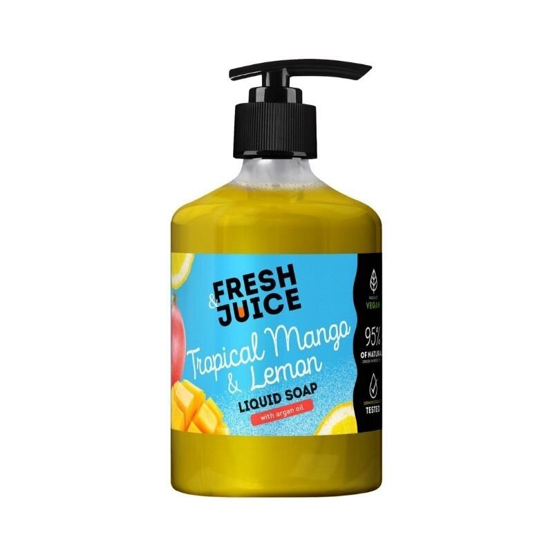 FRESH JUICE skystas muilas Tropical Mango & Lemon, 460 ml FRESH JUICE skystas muilas Tropical Mango & Lemon, 460 ml