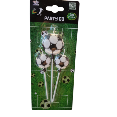 Gimtadienio žvakutės futbolas Gimtadienio žvakutės futbolas