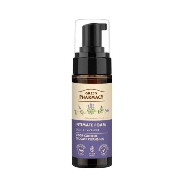 GREEN PHARMACY intymios higienos putos Šalavijas ir levanda, 150 ml