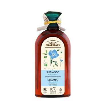 GREEN PHARMACY šampūnas silpniems, pažeistiems Ramunėlė, 350 ml GREEN PHARMACY šampūnas silpniems, pažeistiems Ramunėlė, 350 ml