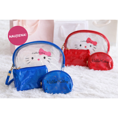 Hello Kitty kosmetinių rinkinys (3 vnt.)