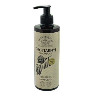 HERBAL TRADITIONS plaukų šampūnas Degutinis, 400 ml