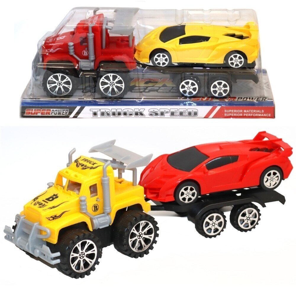 Inercinis tralas su sportiniu automobiliu, 32 cm