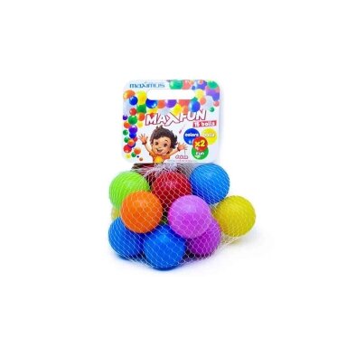 Kamuoliukų rinkinys MaxFun 6 cm -15 vnt. 5506