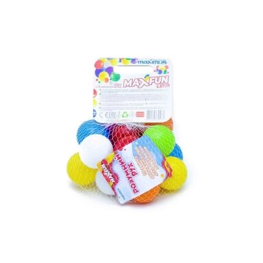 Kamuoliukų rinkinys MaxFun 6 cm -15 vnt. 5506