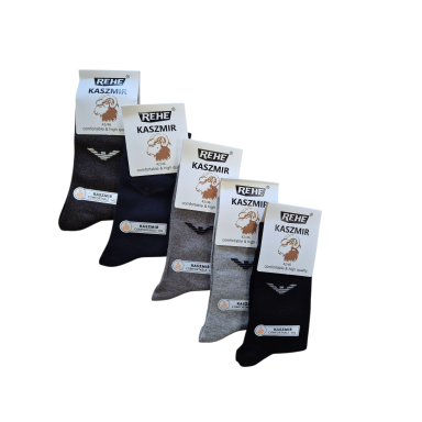 Kašmyrinės kojinės – 90 % kašmyras, 10 % elastanas