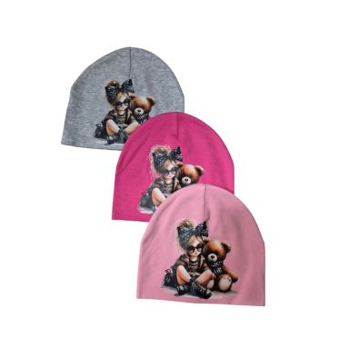 Kepurė mergaitei pavasarinė