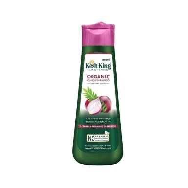 KESH KING svogūnų šampūnas su kario lapais, 200 ml