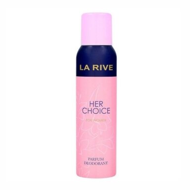 LA RIVE moteriškas dezodorantas Her Choice, 150 ml LA RIVE moteriškas dezodorantas Her Choice, 150 ml