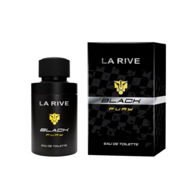 LA RIVE tualetinis vanduo vyrams Black Fury, 75 ml
