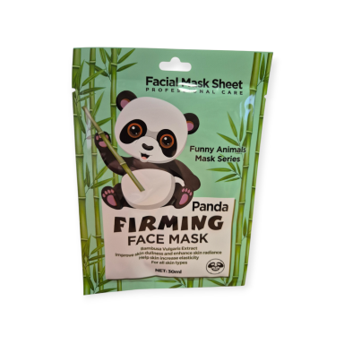Lakštinė veido kaukė „Panda“ – 30 ml Lakštinė veido kaukė „Panda“ – 30 ml