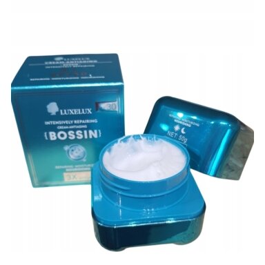 LUXELUX „BOSSIN“ intensyviai atkuriantis veido kremas su SPF 30, 50 g