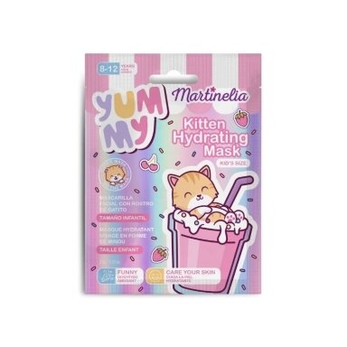 MARTINELIA drėkinamoji lakštinė veido kaukė Yummy kačiukas, 23 g MARTINELIA drėkinamoji lakštinė veido kaukė Yummy kačiukas, 23 g