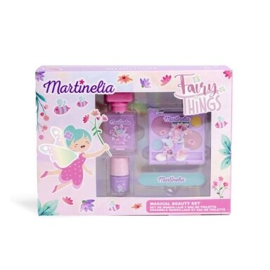 MARTINELIA kosmetikos rinkinys Fairy Things Magical (kvepalai, šešėliai, nagų lakas, dildė) MARTINELIA kosmetikos rinkinys Fairy Things Magical (kvepalai, šešėliai, nagų lakas, dildė)