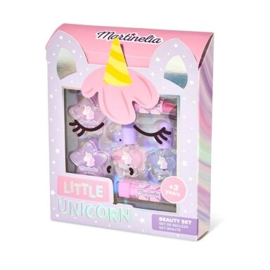 MARTINELIA kosmetikos rinkinys Little Unicorn (2 nagų lakai, 2 lūpų balzamai, 2 lūpdažiai) MARTINELIA kosmetikos rinkinys Little Unicorn (2 nagų lakai, 2 lūpų balzamai, 2 lūpdažiai)