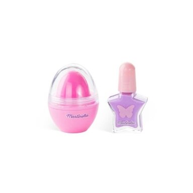 MARTINELIA kosmetikos rinkinys Shimmer Wings (1 nagų lakas, 1 lūpų balzamas) MARTINELIA kosmetikos rinkinys Shimmer Wings (1 nagų lakas, 1 lūpų balzamas)