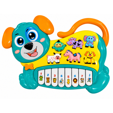 Muzikinis žaislas vaikams „Cute Music“ – interaktyvus pianinas su gyvūnėliais Muzikinis žaislas vaikams „Cute Music“ – interaktyvus pianinas su gyvūnėliais