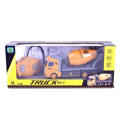 Nuotoliniu būdu valdomas betono maišyklės automobilis 1:48 Nuotoliniu būdu valdomas betono maišyklės automobilis 1:48