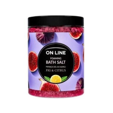 ON LINE putojanti vonios druska FIG & CITRUS, 1200 g