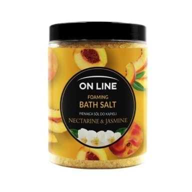 ON LINE putojanti vonios druska NECTARINE & JASMINE, 1200 g