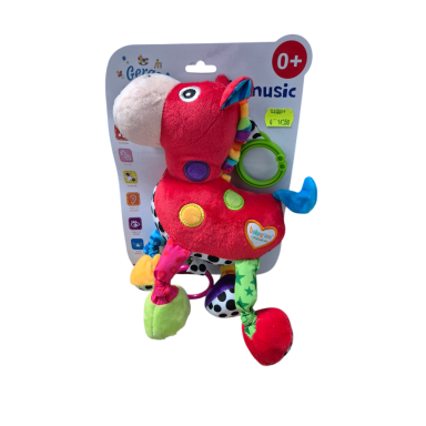 Pakabinamas muzikinis žaisliukas arkliukas