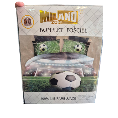 milPatalynės komplektas "MILANO' su kamuolių piešinuku