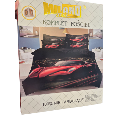 Patalynės komplektas Milano" su mašinos atvaizdu Patalynės komplektas Milano" su mašinos atvaizdu