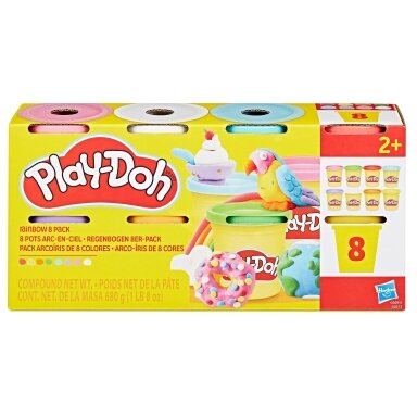 Play-Doh plastilino rinkinys, 8 x 85 g Play-Doh plastilino rinkinys, 8 x 85 g